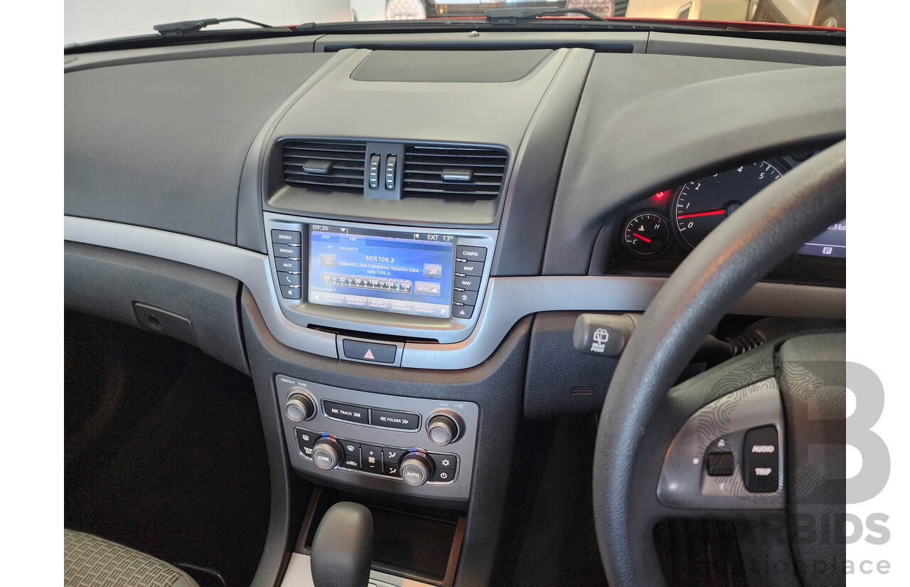 3/2013 Holden Commodore Omega VE II MY12.5 4d Sportwagon Red 3.0L