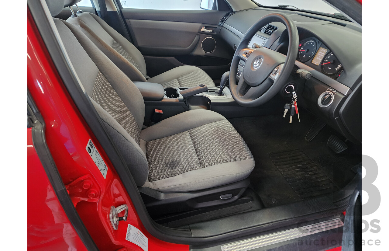 3/2013 Holden Commodore Omega VE II MY12.5 4d Sportwagon Red 3.0L