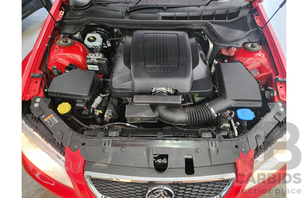 3/2013 Holden Commodore Omega VE II MY12.5 4d Sportwagon Red 3.0L
