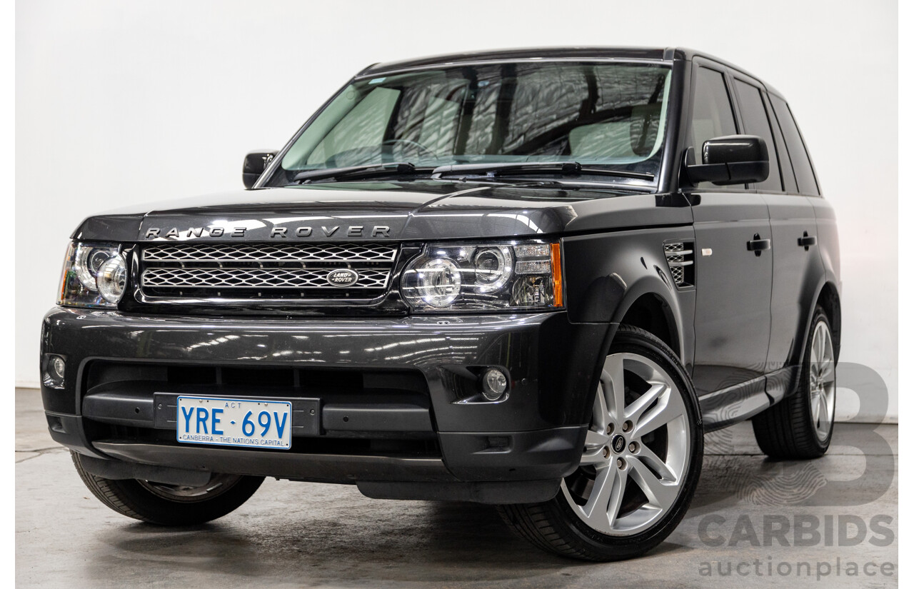 10/2012 Land Rover Range Rover Sport 3.0 SDV6 HSE Luxury (4x4) MY12 4d Wagon Causeway Grey Metallic Twin Turbo Diesel 3.0L