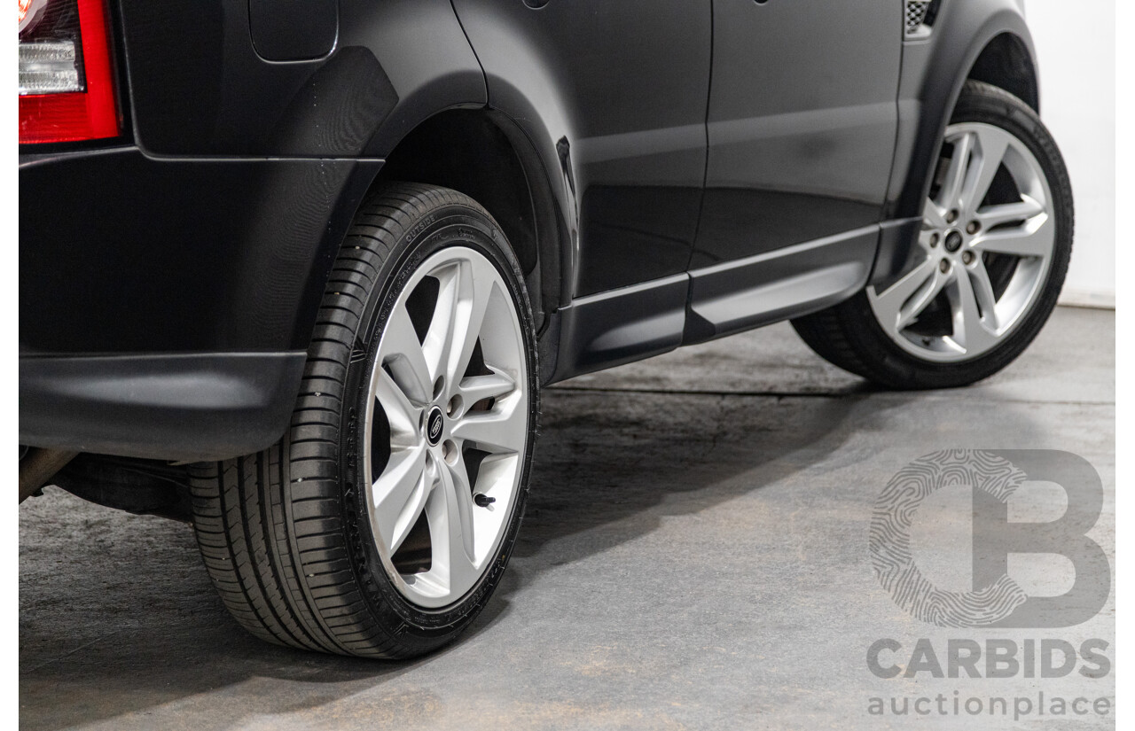 10/2012 Land Rover Range Rover Sport 3.0 SDV6 HSE Luxury (4x4) MY12 4d Wagon Causeway Grey Metallic Twin Turbo Diesel 3.0L