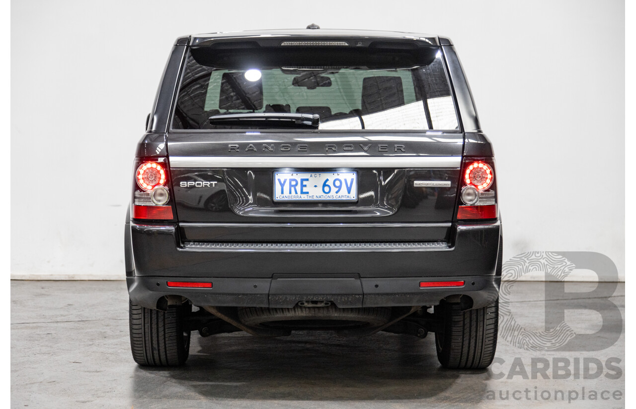10/2012 Land Rover Range Rover Sport 3.0 SDV6 HSE Luxury (4x4) MY12 4d Wagon Causeway Grey Metallic Twin Turbo Diesel 3.0L