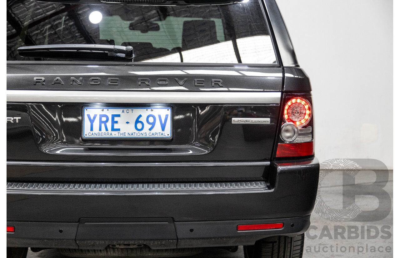 10/2012 Land Rover Range Rover Sport 3.0 SDV6 HSE Luxury (4x4) MY12 4d Wagon Causeway Grey Metallic Twin Turbo Diesel 3.0L