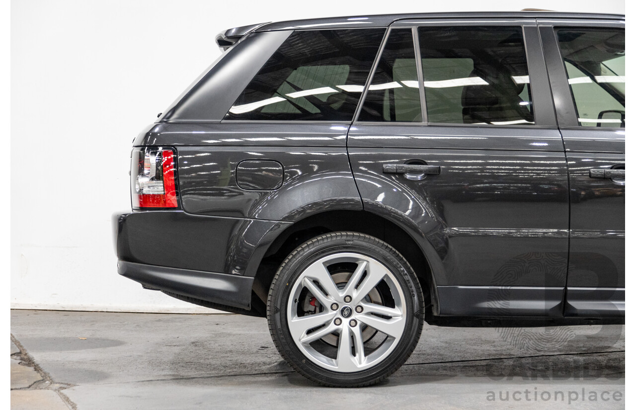 10/2012 Land Rover Range Rover Sport 3.0 SDV6 HSE Luxury (4x4) MY12 4d Wagon Causeway Grey Metallic Twin Turbo Diesel 3.0L