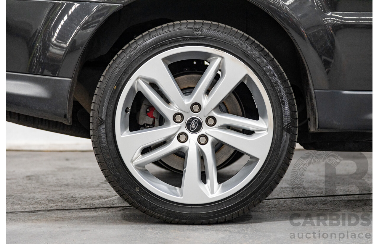 10/2012 Land Rover Range Rover Sport 3.0 SDV6 HSE Luxury (4x4) MY12 4d Wagon Causeway Grey Metallic Twin Turbo Diesel 3.0L