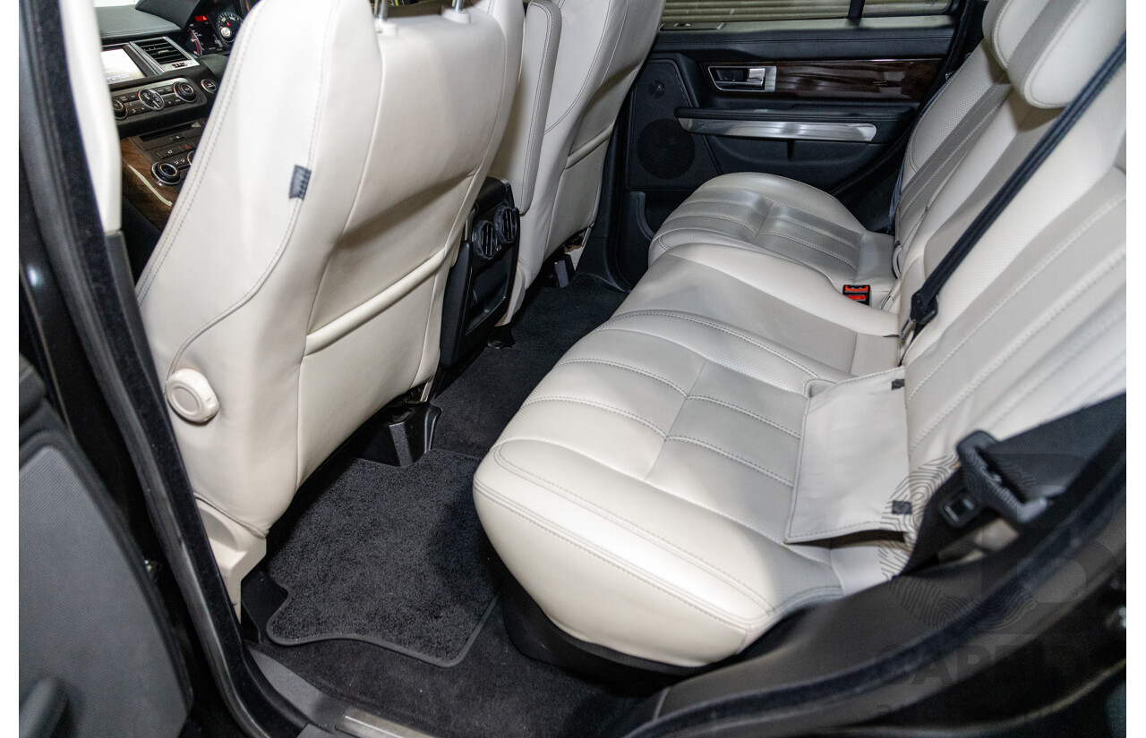 10/2012 Land Rover Range Rover Sport 3.0 SDV6 HSE Luxury (4x4) MY12 4d Wagon Causeway Grey Metallic Twin Turbo Diesel 3.0L