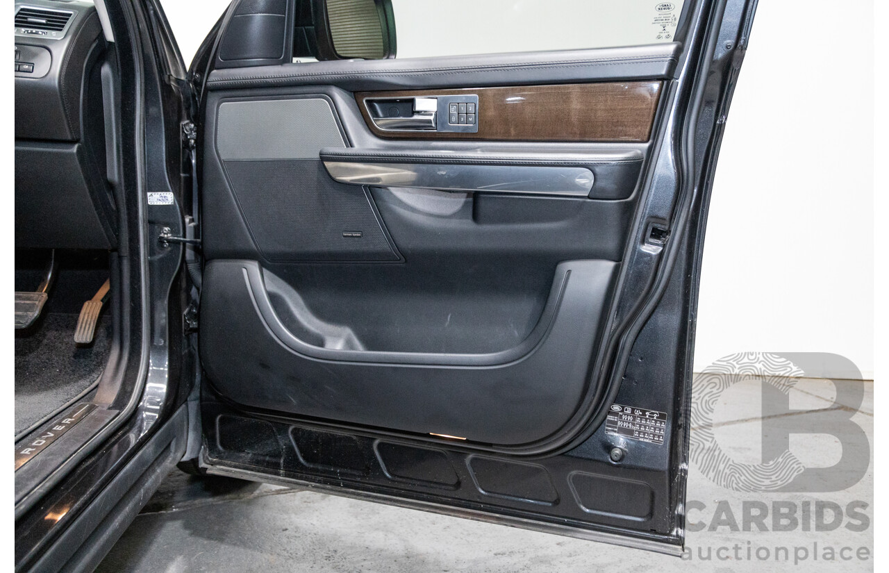 10/2012 Land Rover Range Rover Sport 3.0 SDV6 HSE Luxury (4x4) MY12 4d Wagon Causeway Grey Metallic Twin Turbo Diesel 3.0L