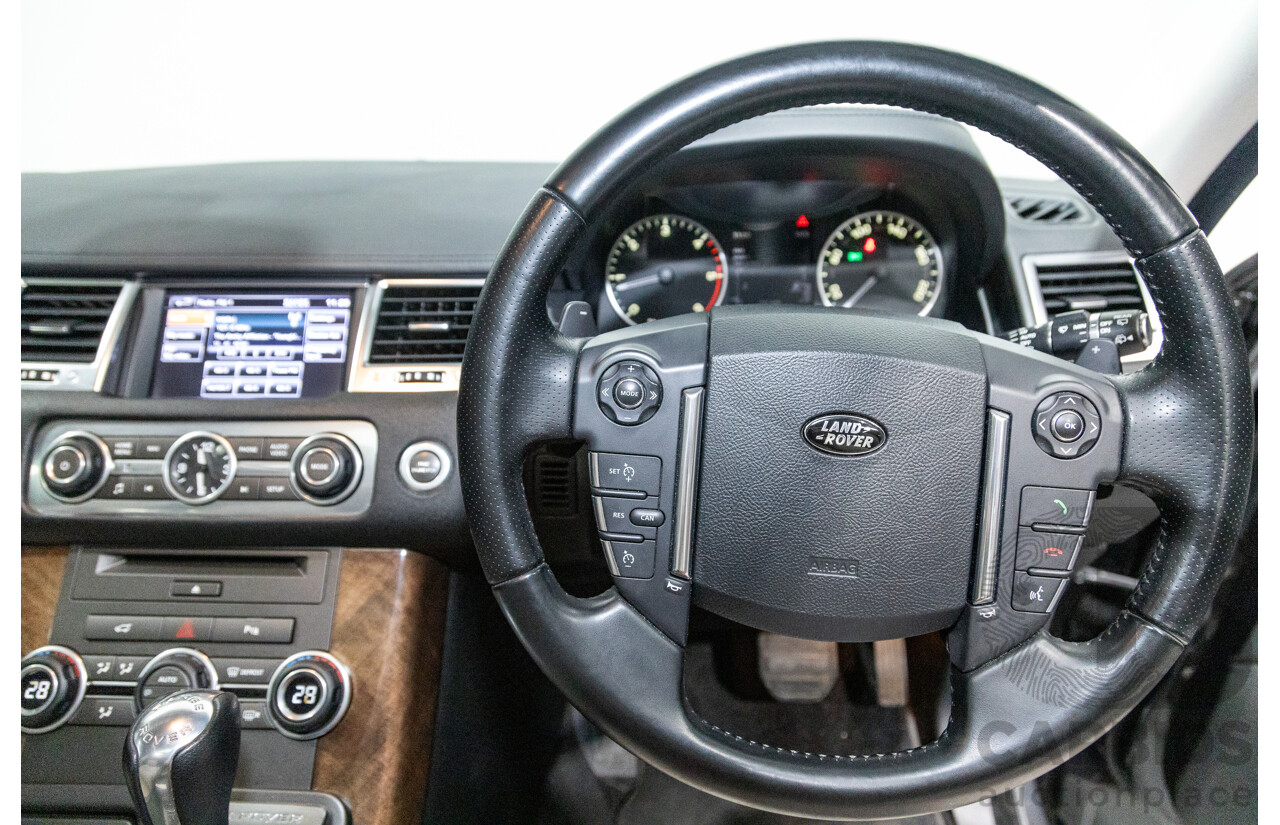 10/2012 Land Rover Range Rover Sport 3.0 SDV6 HSE Luxury (4x4) MY12 4d Wagon Causeway Grey Metallic Twin Turbo Diesel 3.0L