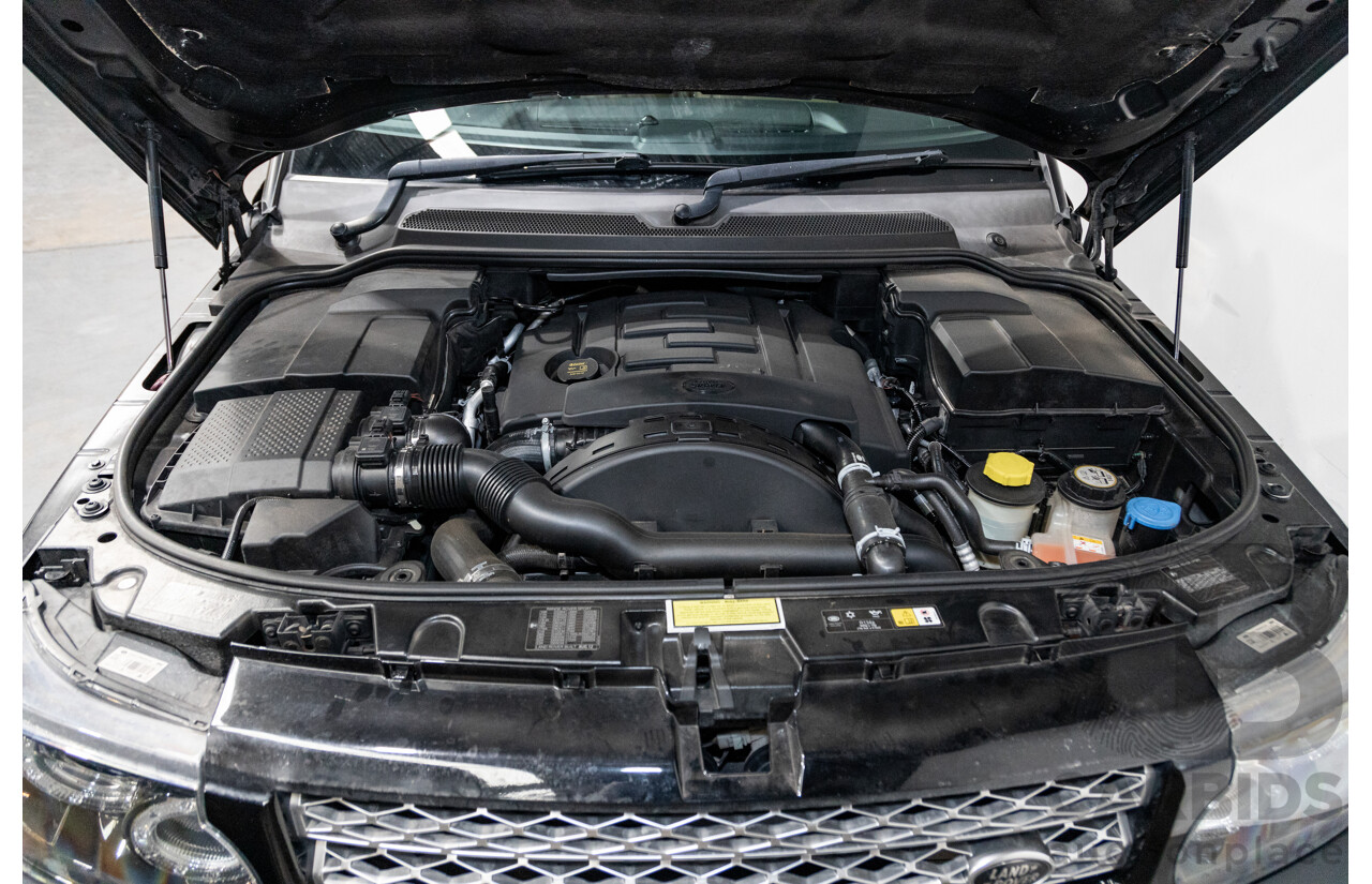 10/2012 Land Rover Range Rover Sport 3.0 SDV6 HSE Luxury (4x4) MY12 4d Wagon Causeway Grey Metallic Twin Turbo Diesel 3.0L