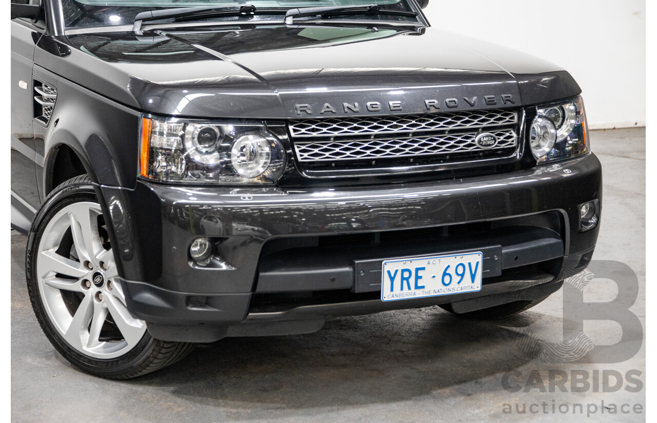 10/2012 Land Rover Range Rover Sport 3.0 SDV6 HSE Luxury (4x4) MY12 4d Wagon Causeway Grey Metallic Twin Turbo Diesel 3.0L