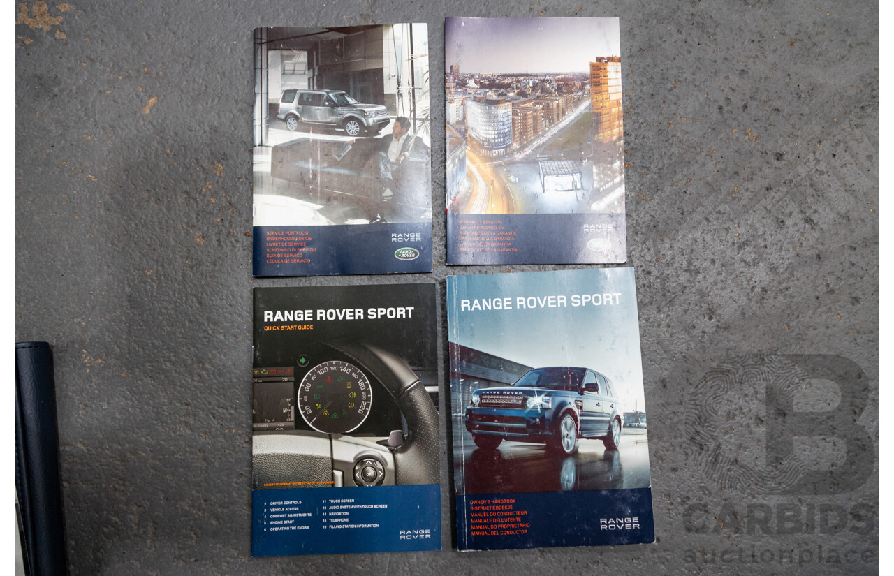 10/2012 Land Rover Range Rover Sport 3.0 SDV6 HSE Luxury (4x4) MY12 4d Wagon Causeway Grey Metallic Twin Turbo Diesel 3.0L