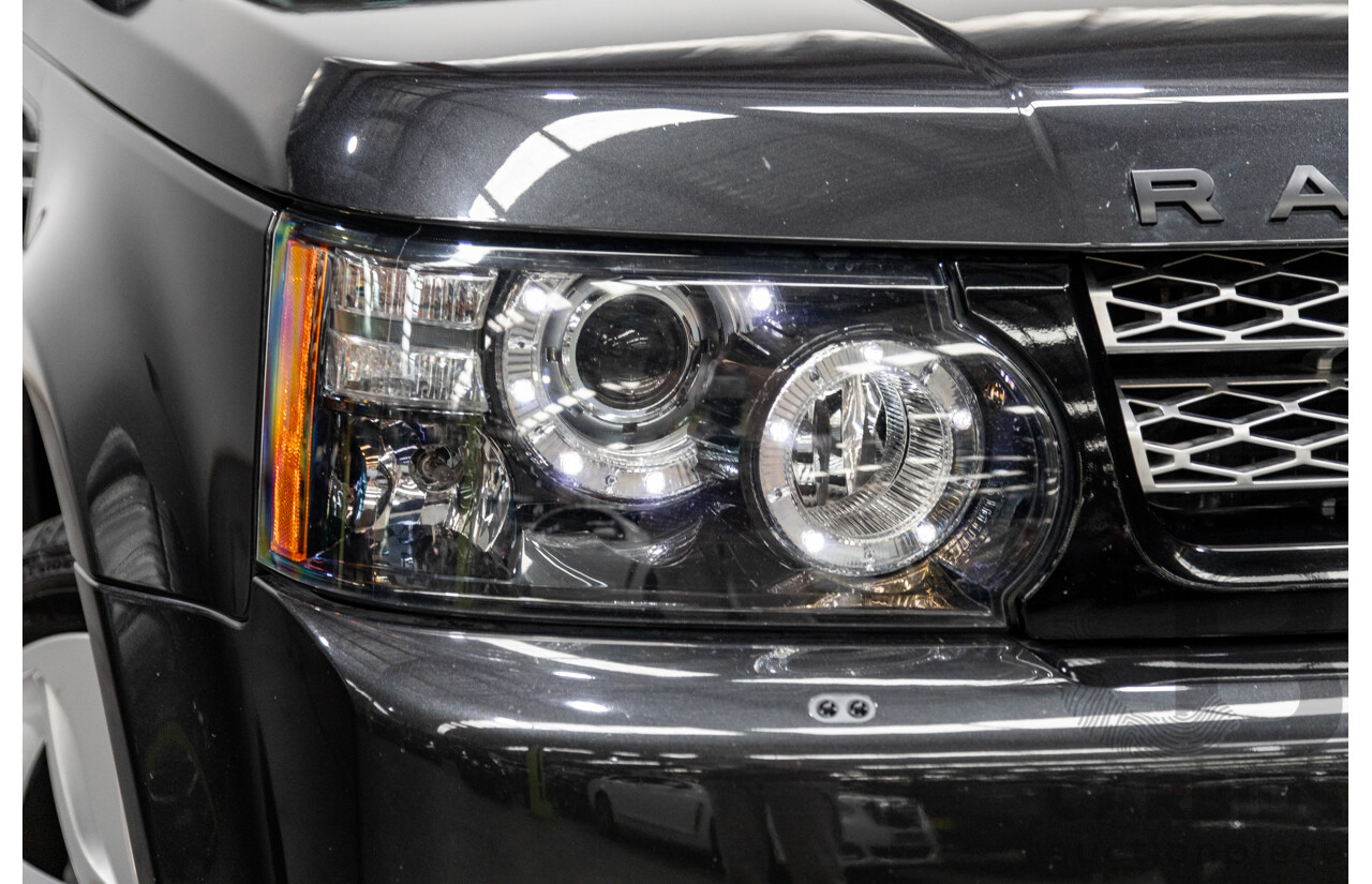 10/2012 Land Rover Range Rover Sport 3.0 SDV6 HSE Luxury (4x4) MY12 4d Wagon Causeway Grey Metallic Twin Turbo Diesel 3.0L