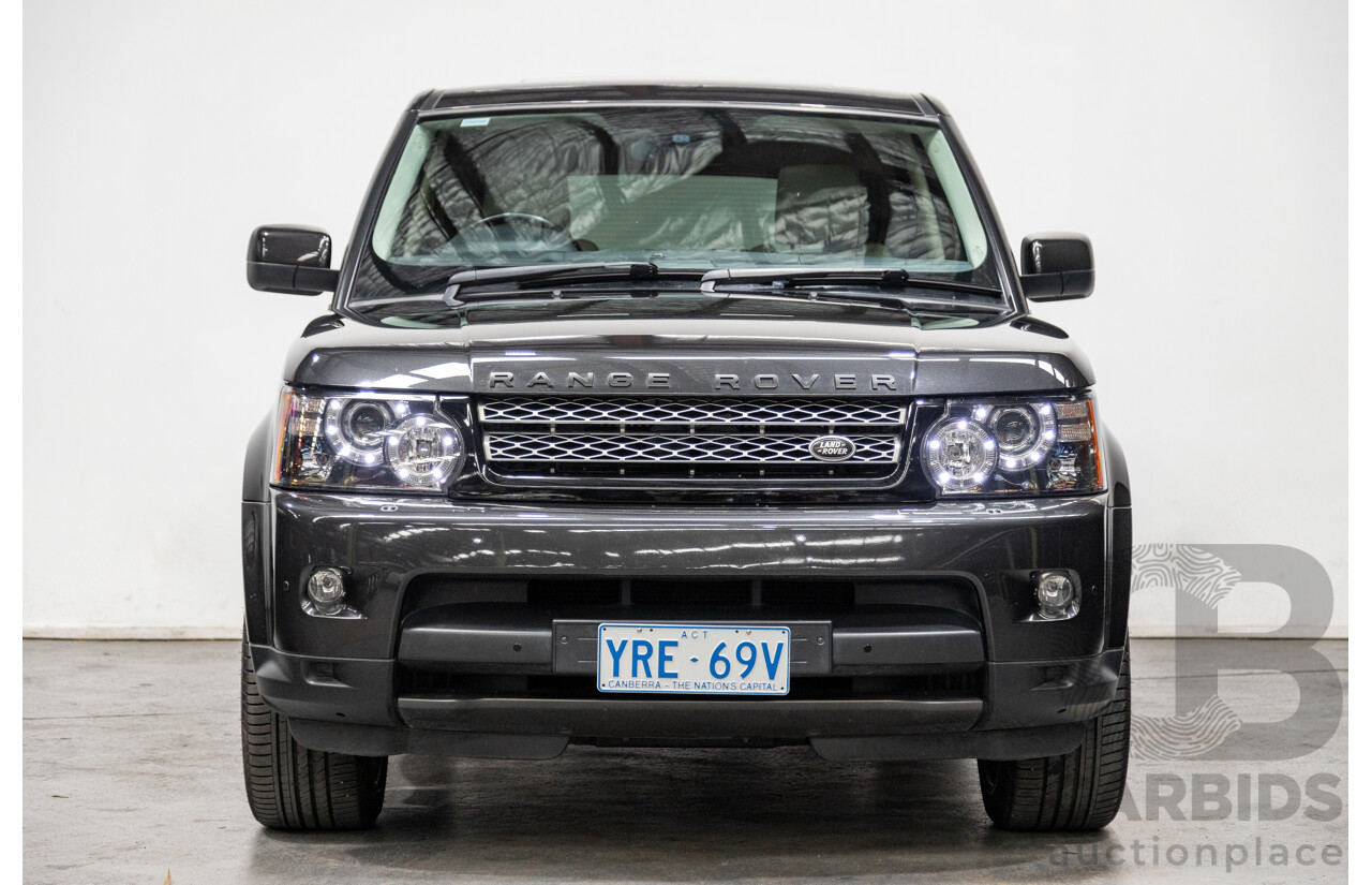 10/2012 Land Rover Range Rover Sport 3.0 SDV6 HSE Luxury (4x4) MY12 4d Wagon Causeway Grey Metallic Twin Turbo Diesel 3.0L