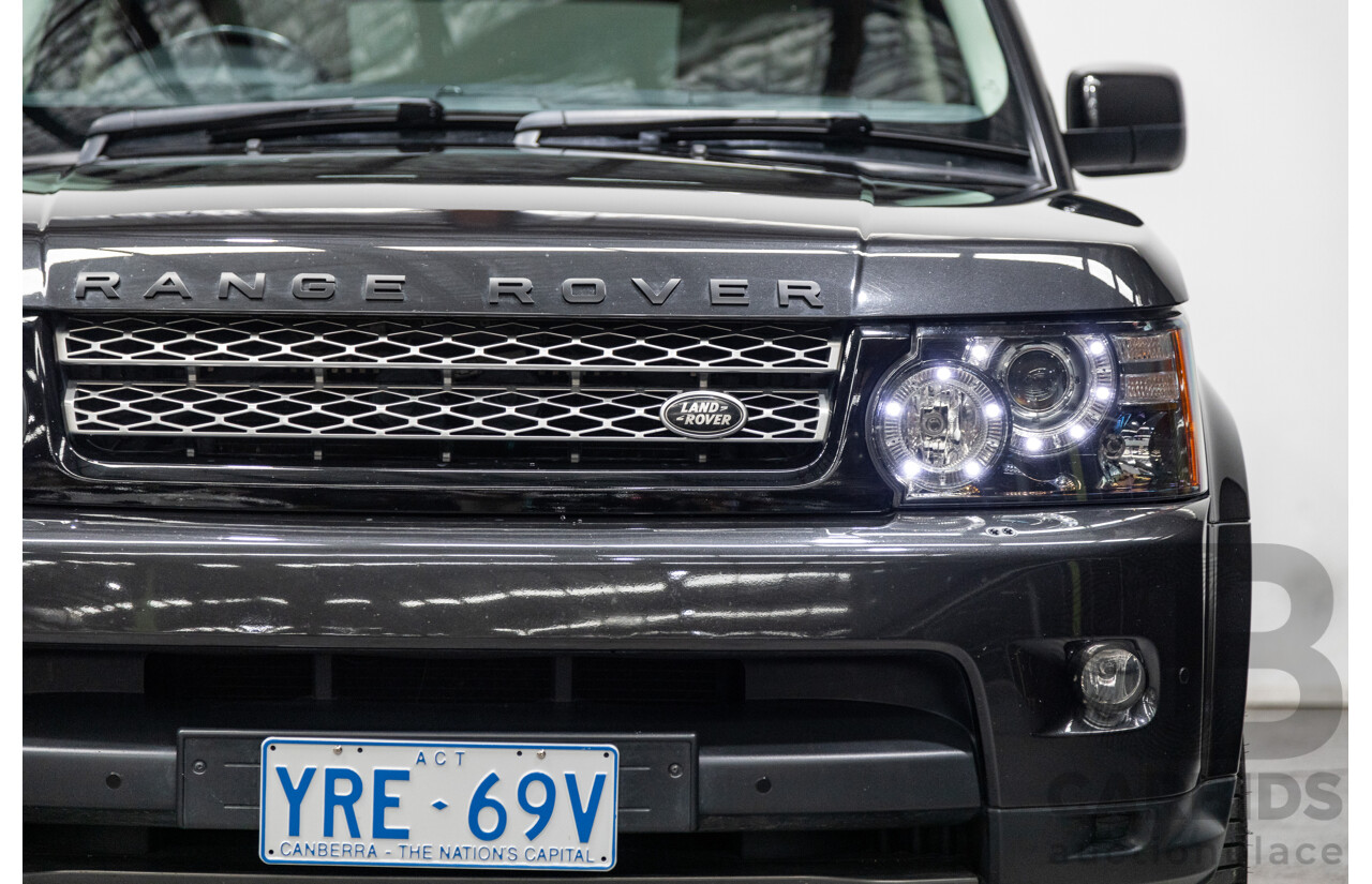 10/2012 Land Rover Range Rover Sport 3.0 SDV6 HSE Luxury (4x4) MY12 4d Wagon Causeway Grey Metallic Twin Turbo Diesel 3.0L