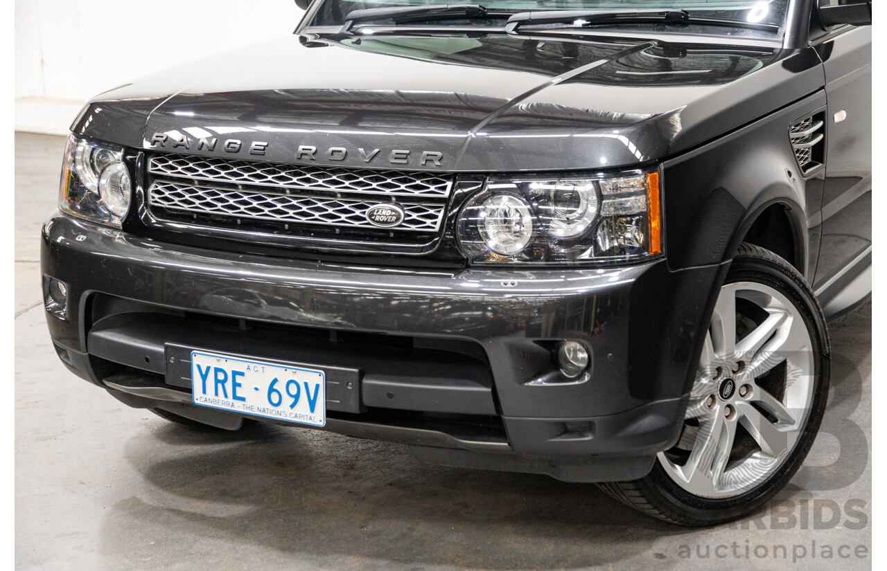 10/2012 Land Rover Range Rover Sport 3.0 SDV6 HSE Luxury (4x4) MY12 4d Wagon Causeway Grey Metallic Twin Turbo Diesel 3.0L