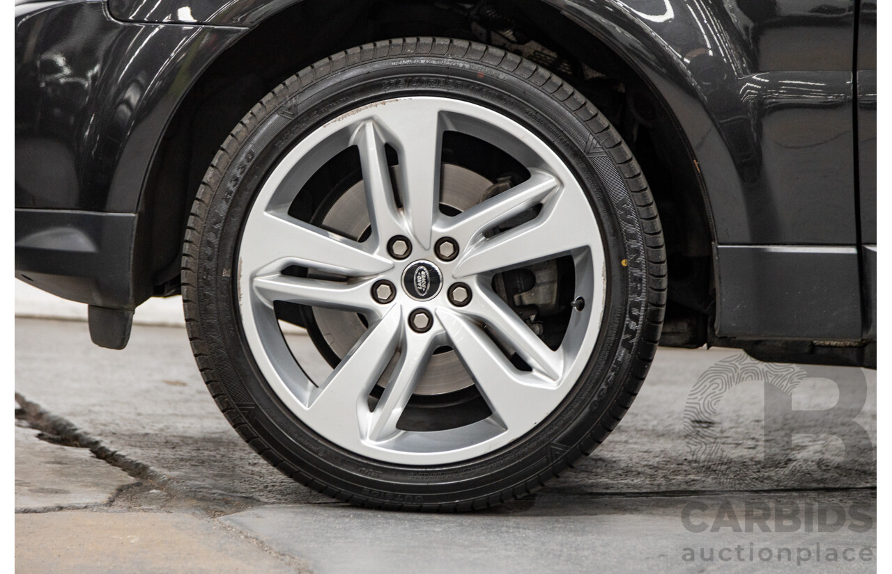 10/2012 Land Rover Range Rover Sport 3.0 SDV6 HSE Luxury (4x4) MY12 4d Wagon Causeway Grey Metallic Twin Turbo Diesel 3.0L