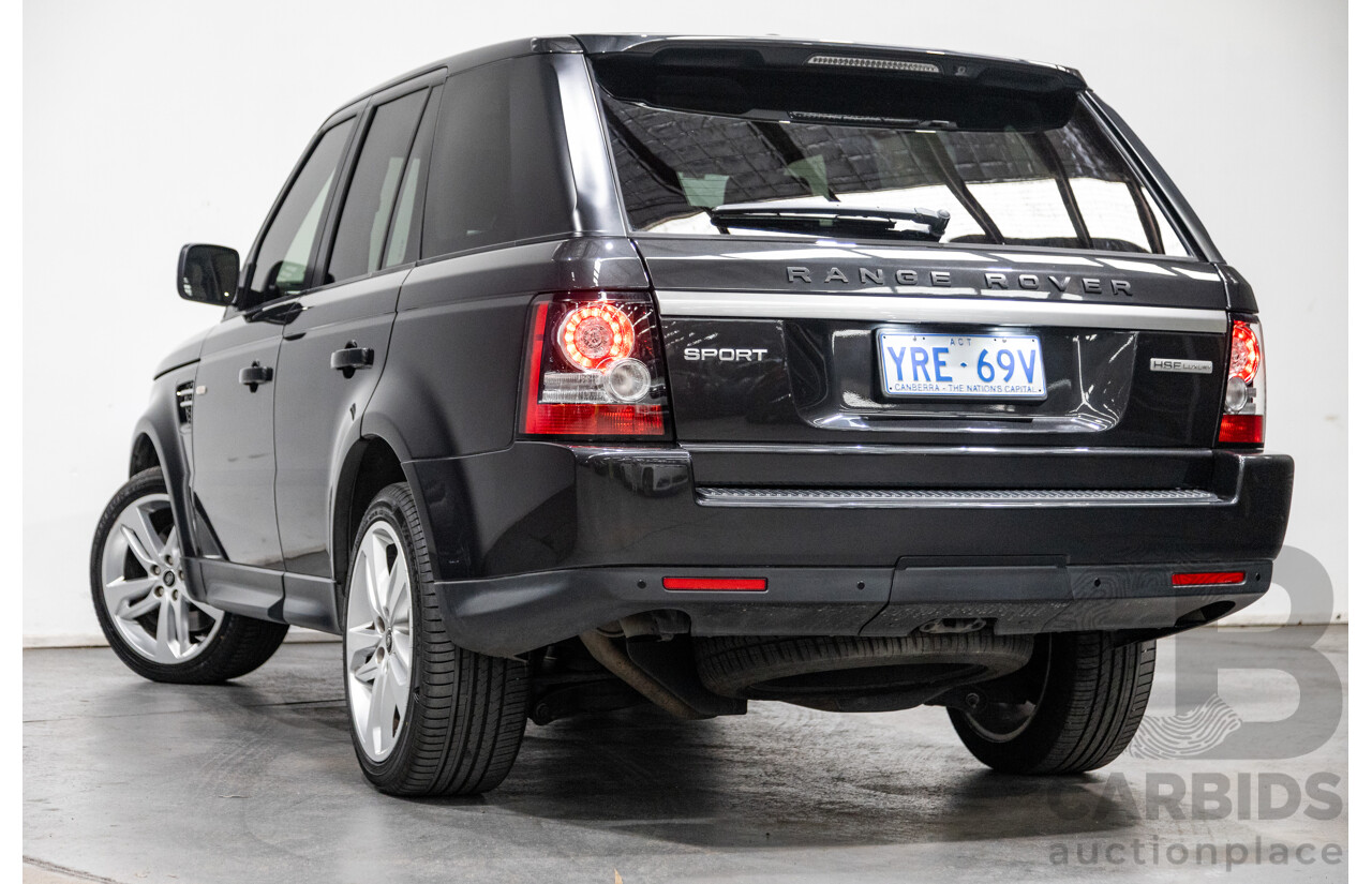 10/2012 Land Rover Range Rover Sport 3.0 SDV6 HSE Luxury (4x4) MY12 4d Wagon Causeway Grey Metallic Twin Turbo Diesel 3.0L