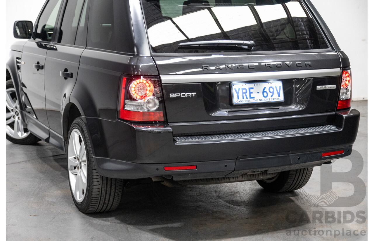 10/2012 Land Rover Range Rover Sport 3.0 SDV6 HSE Luxury (4x4) MY12 4d Wagon Causeway Grey Metallic Twin Turbo Diesel 3.0L
