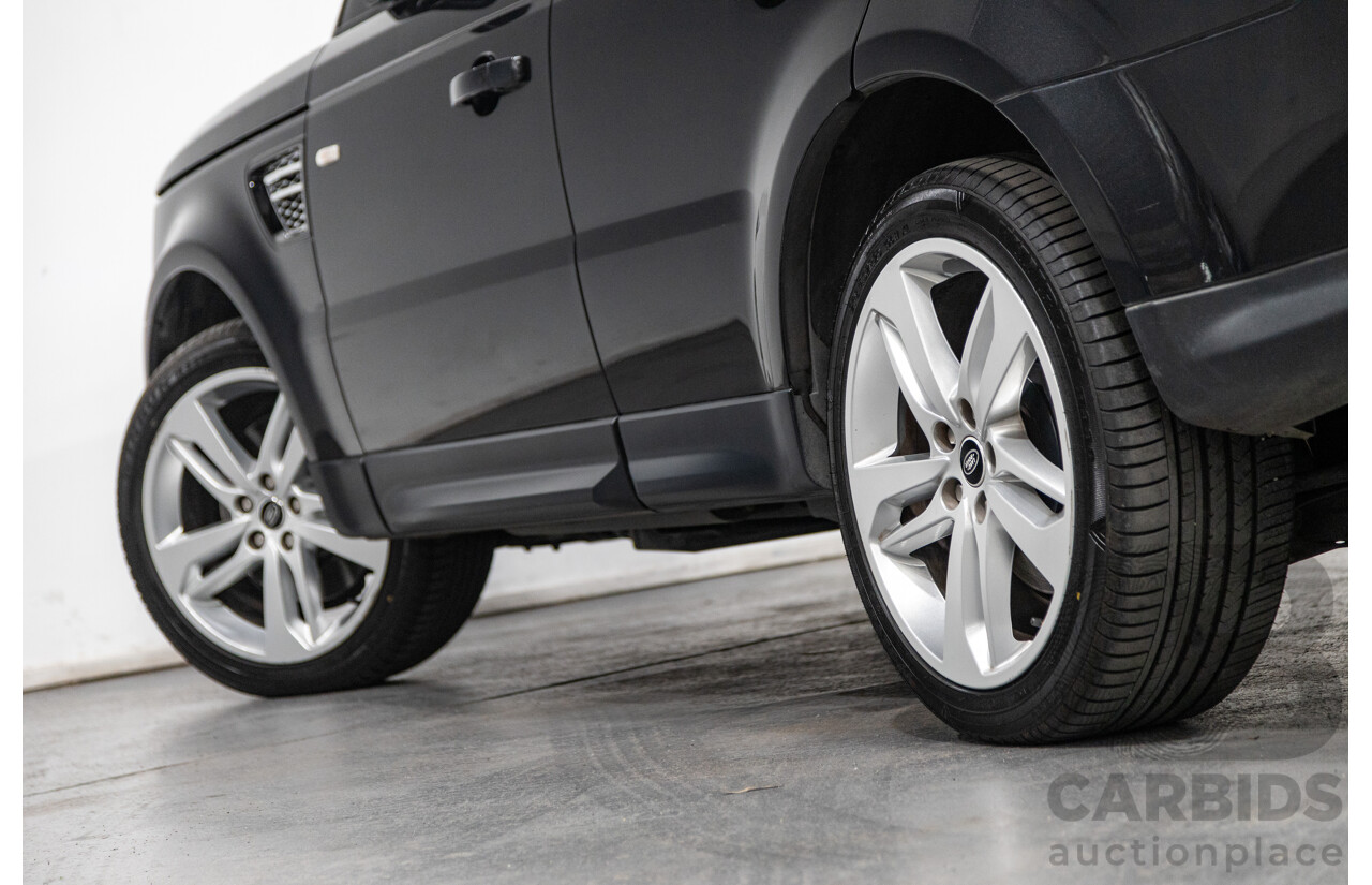 10/2012 Land Rover Range Rover Sport 3.0 SDV6 HSE Luxury (4x4) MY12 4d Wagon Causeway Grey Metallic Twin Turbo Diesel 3.0L