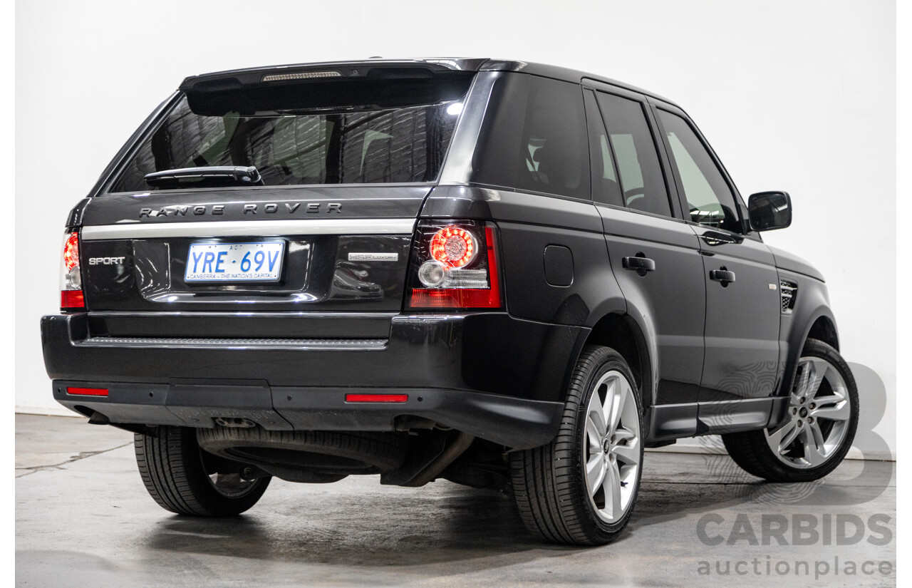 10/2012 Land Rover Range Rover Sport 3.0 SDV6 HSE Luxury (4x4) MY12 4d Wagon Causeway Grey Metallic Twin Turbo Diesel 3.0L