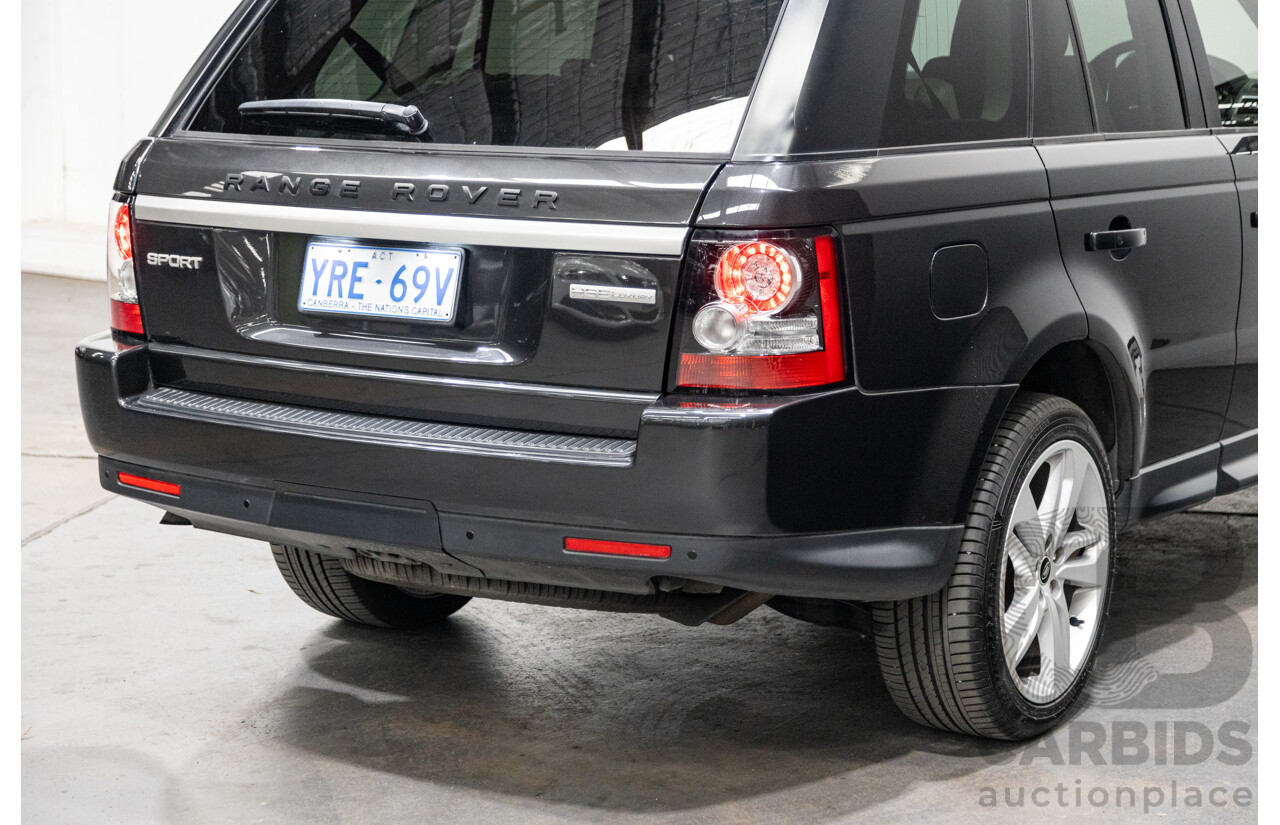 10/2012 Land Rover Range Rover Sport 3.0 SDV6 HSE Luxury (4x4) MY12 4d Wagon Causeway Grey Metallic Twin Turbo Diesel 3.0L