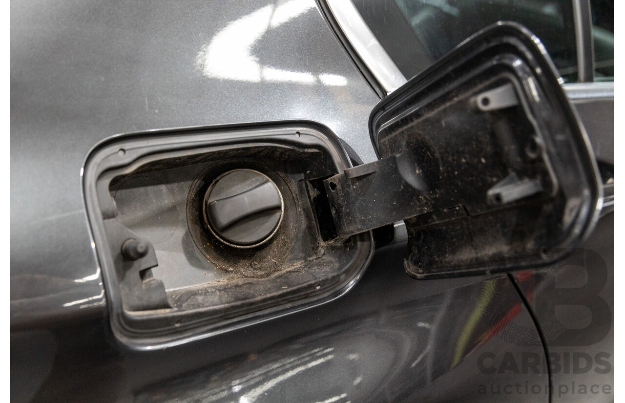 8/2010 BMW 535i F10 4d Sedan Sophisto Grey Brilliant Effect Metallic Turbo 3.0L