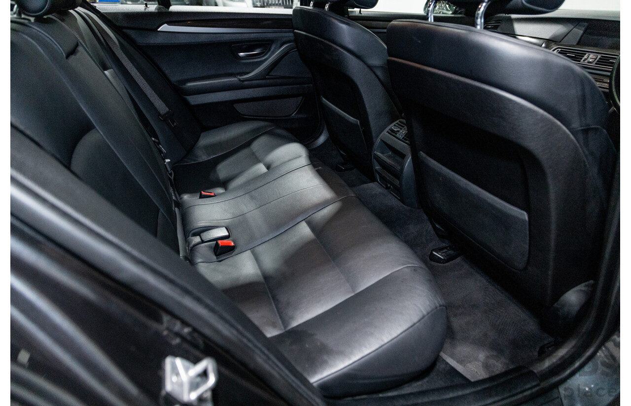 8/2010 BMW 535i F10 4d Sedan Sophisto Grey Brilliant Effect Metallic Turbo 3.0L