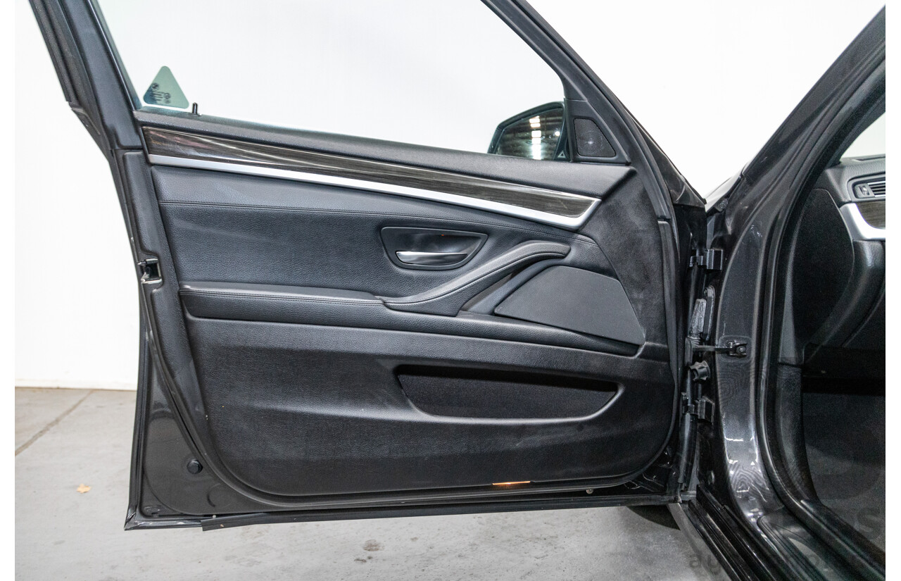 8/2010 BMW 535i F10 4d Sedan Sophisto Grey Brilliant Effect Metallic Turbo 3.0L