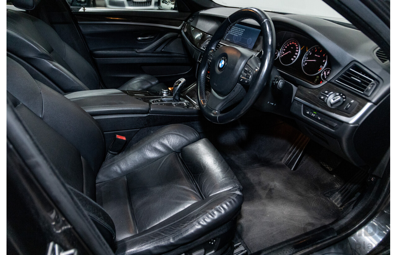 8/2010 BMW 535i F10 4d Sedan Sophisto Grey Brilliant Effect Metallic Turbo 3.0L