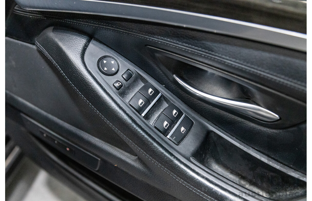 8/2010 BMW 535i F10 4d Sedan Sophisto Grey Brilliant Effect Metallic Turbo 3.0L