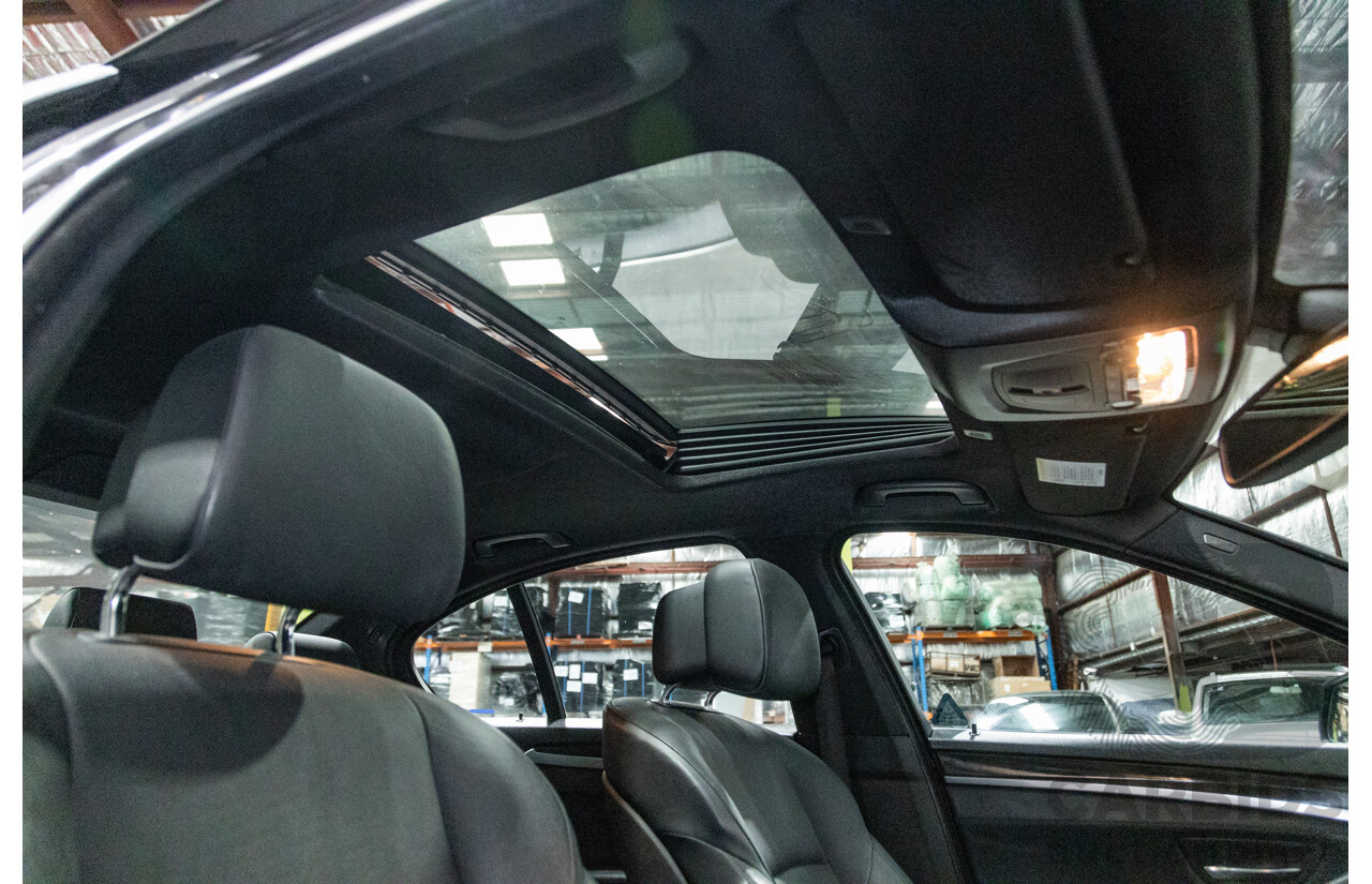 8/2010 BMW 535i F10 4d Sedan Sophisto Grey Brilliant Effect Metallic Turbo 3.0L