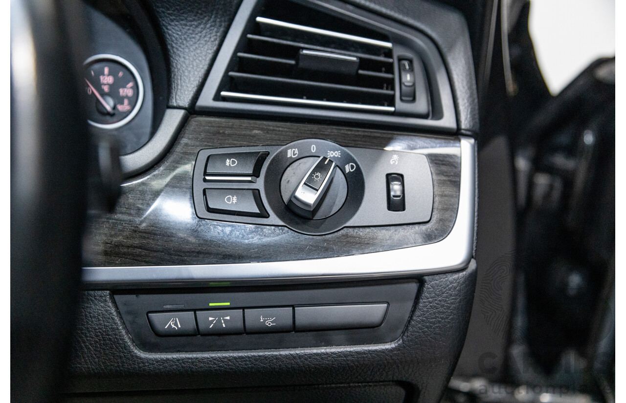 8/2010 BMW 535i F10 4d Sedan Sophisto Grey Brilliant Effect Metallic Turbo 3.0L