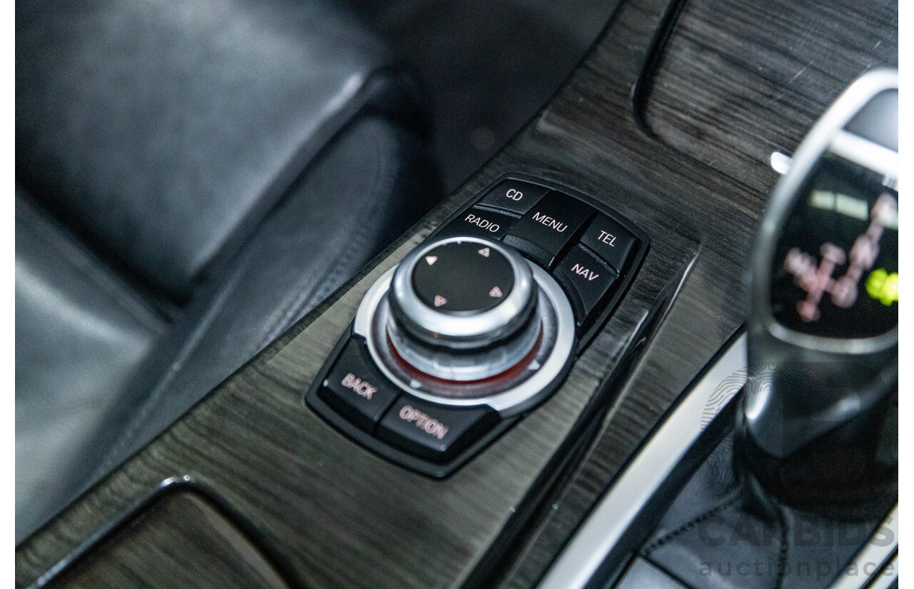 8/2010 BMW 535i F10 4d Sedan Sophisto Grey Brilliant Effect Metallic Turbo 3.0L