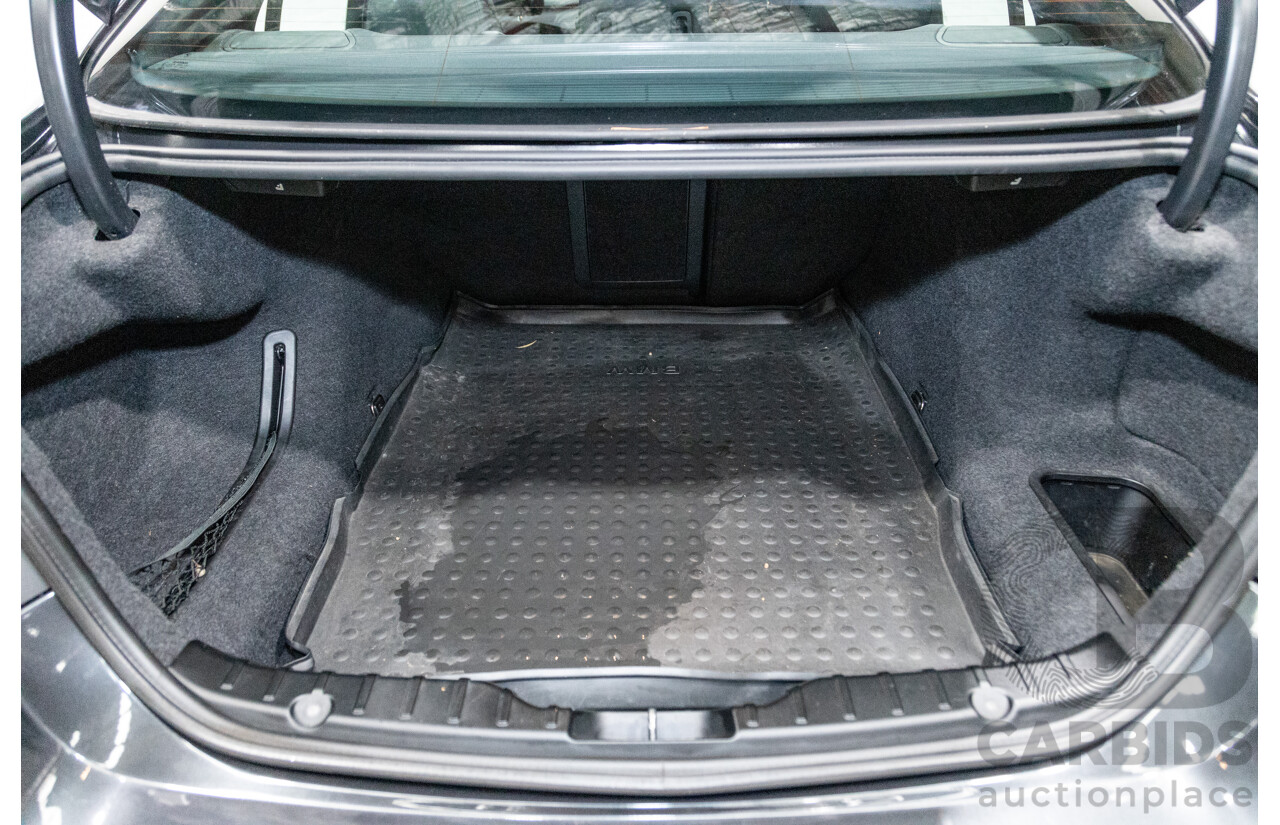 8/2010 BMW 535i F10 4d Sedan Sophisto Grey Brilliant Effect Metallic Turbo 3.0L