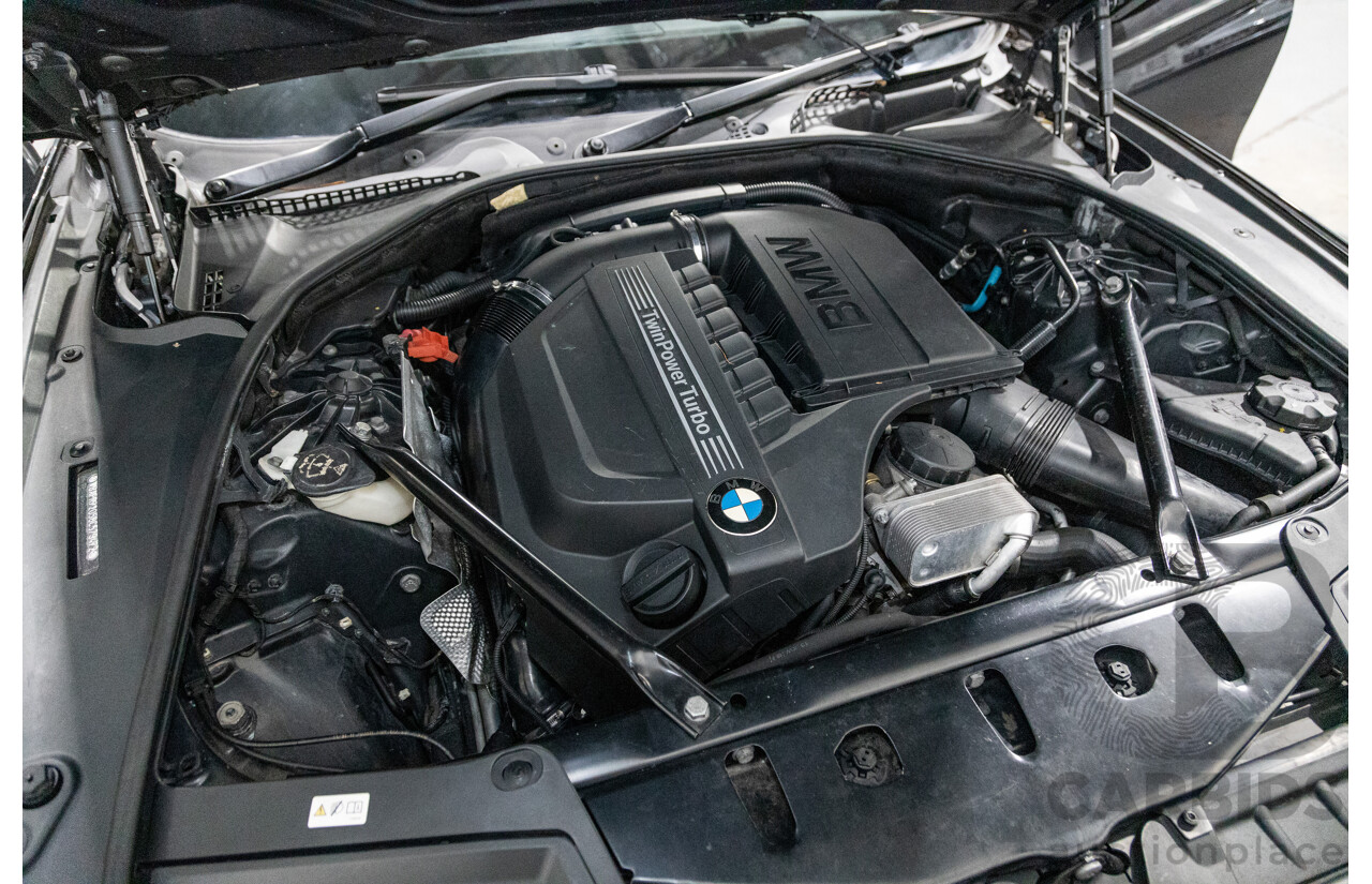 8/2010 BMW 535i F10 4d Sedan Sophisto Grey Brilliant Effect Metallic Turbo 3.0L