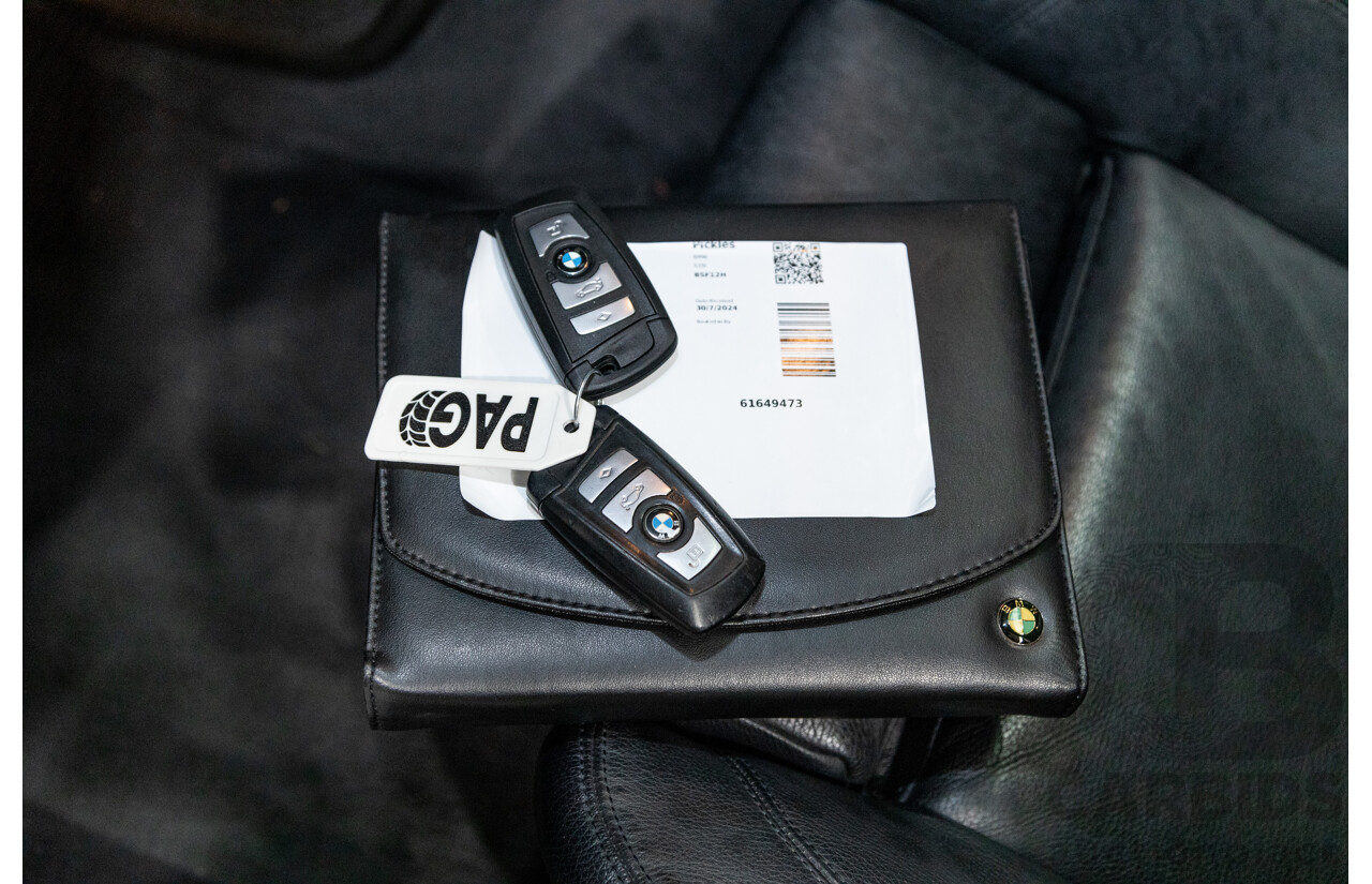 8/2010 BMW 535i F10 4d Sedan Sophisto Grey Brilliant Effect Metallic Turbo 3.0L