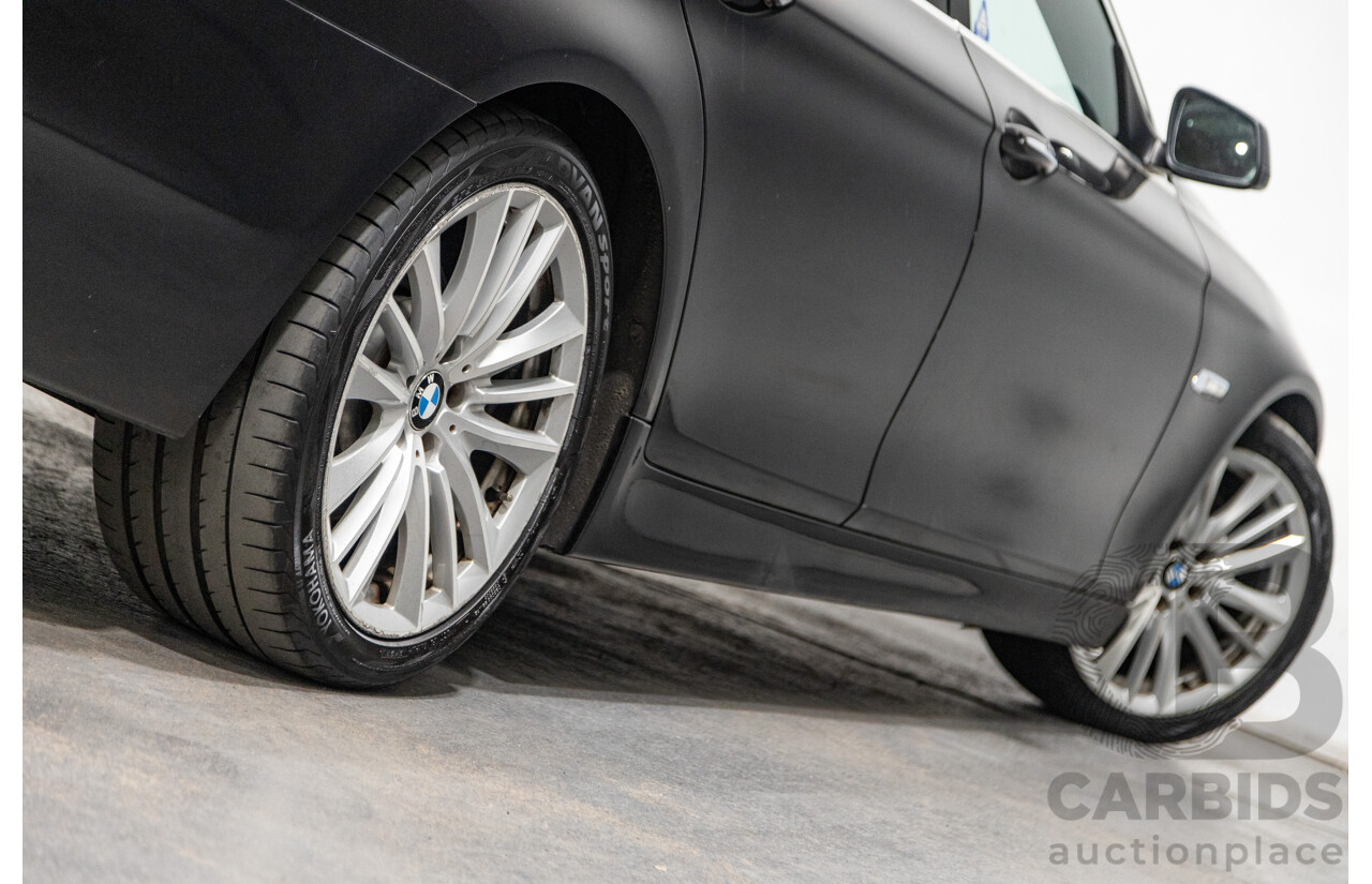 8/2010 BMW 535i F10 4d Sedan Sophisto Grey Brilliant Effect Metallic Turbo 3.0L