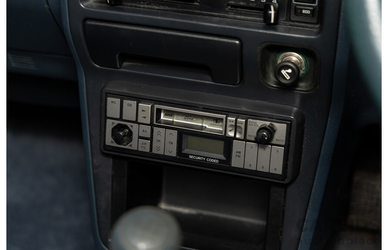 7/1990 Ford Telstar TX5 GHIA AV 5d Hatchback Jeans Blue 2.2L