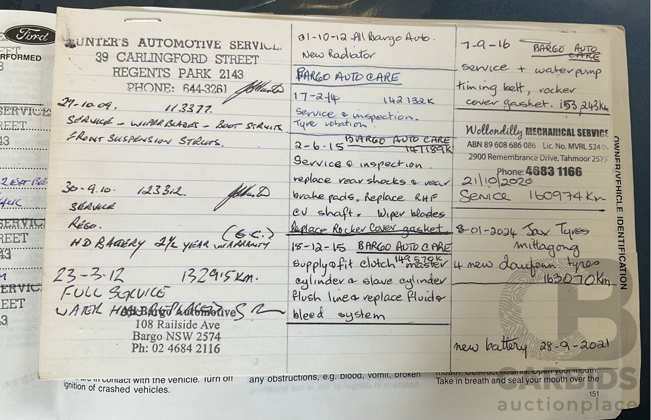 7/1990 Ford Telstar TX5 GHIA AV 5d Hatchback Jeans Blue 2.2L