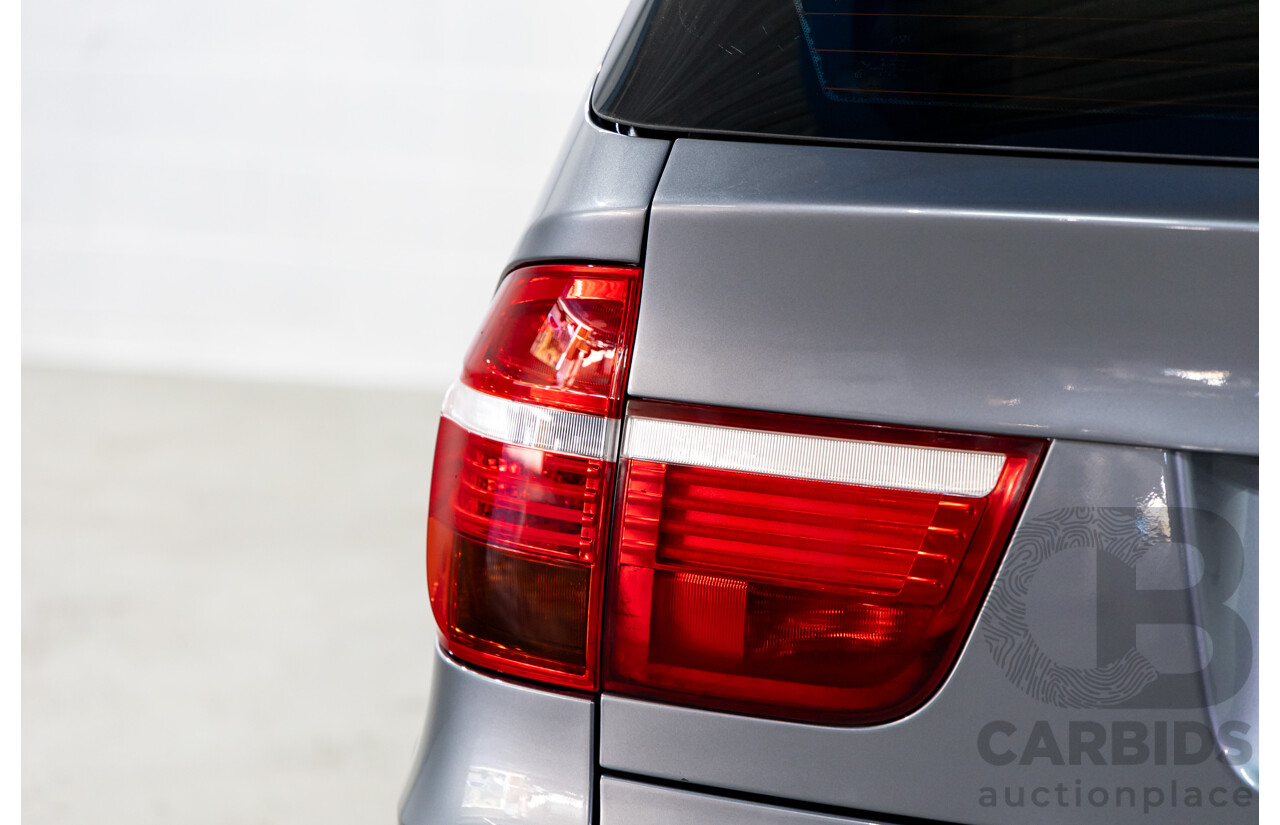 11/2007 Bmw X5 4.8i E70 xDrive (4x4) 4d Wagon Space Grey Metallic V8 4.8L