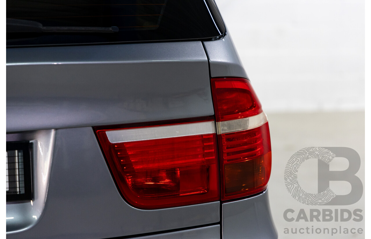 11/2007 Bmw X5 4.8i E70 xDrive (4x4) 4d Wagon Space Grey Metallic V8 4.8L