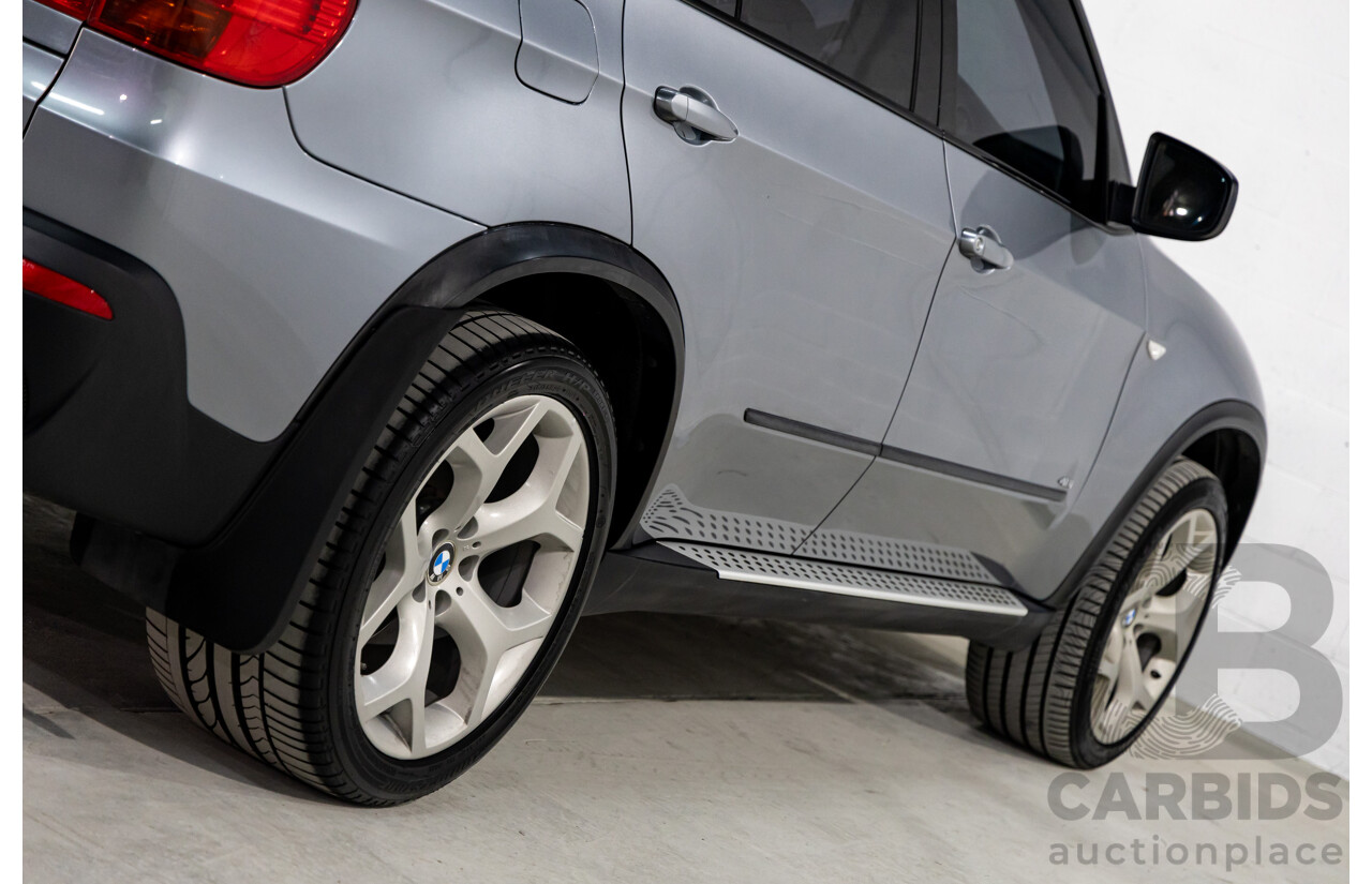 11/2007 Bmw X5 4.8i E70 xDrive (4x4) 4d Wagon Space Grey Metallic V8 4.8L