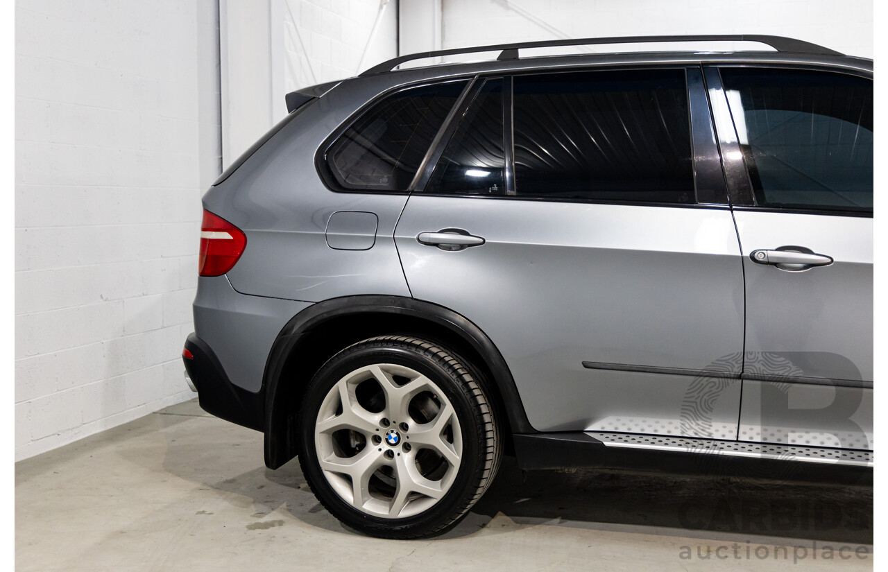 11/2007 Bmw X5 4.8i E70 xDrive (4x4) 4d Wagon Space Grey Metallic V8 4.8L