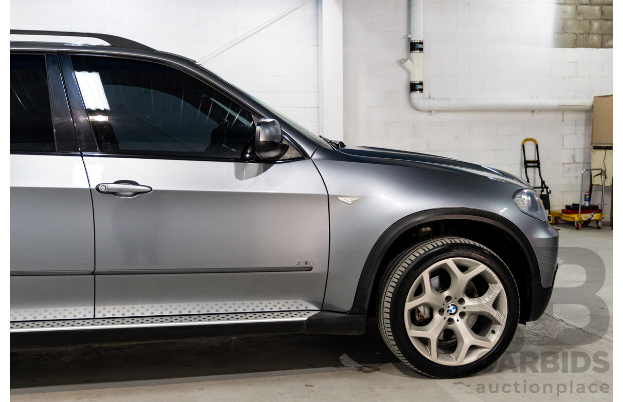 11/2007 Bmw X5 4.8i E70 xDrive (4x4) 4d Wagon Space Grey Metallic V8 4.8L