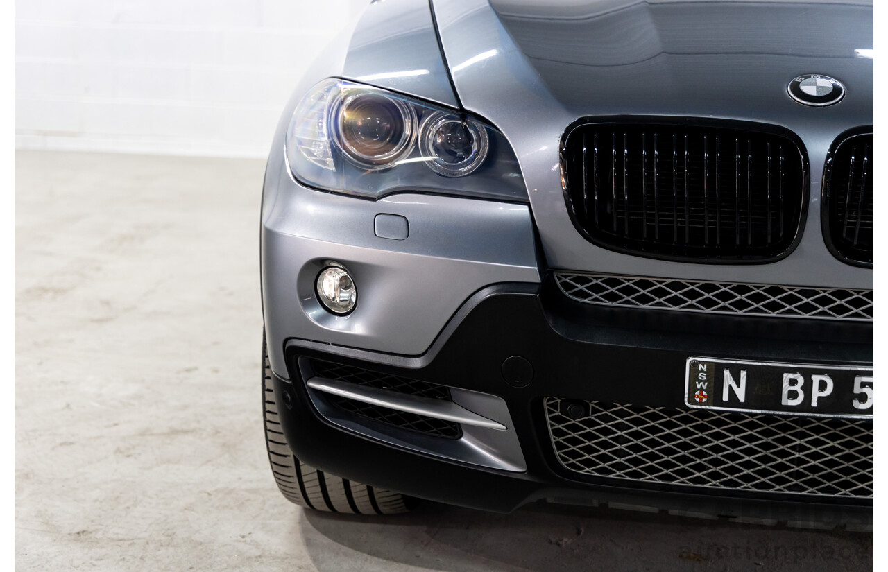 11/2007 Bmw X5 4.8i E70 xDrive (4x4) 4d Wagon Space Grey Metallic V8 4.8L