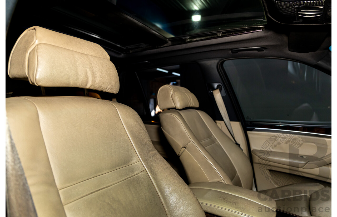 11/2007 Bmw X5 4.8i E70 xDrive (4x4) 4d Wagon Space Grey Metallic V8 4.8L