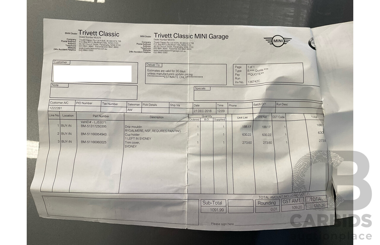 11/2007 Bmw X5 4.8i E70 xDrive (4x4) 4d Wagon Space Grey Metallic V8 4.8L