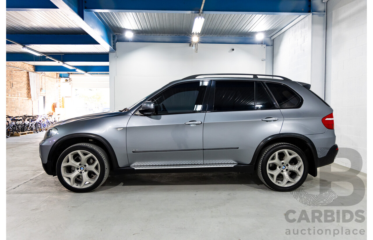 11/2007 Bmw X5 4.8i E70 xDrive (4x4) 4d Wagon Space Grey Metallic V8 4.8L