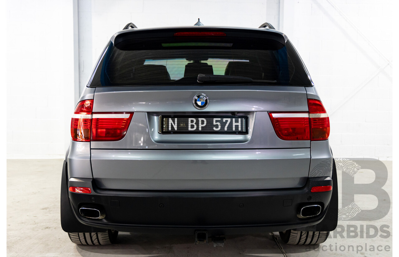 11/2007 Bmw X5 4.8i E70 xDrive (4x4) 4d Wagon Space Grey Metallic V8 4.8L