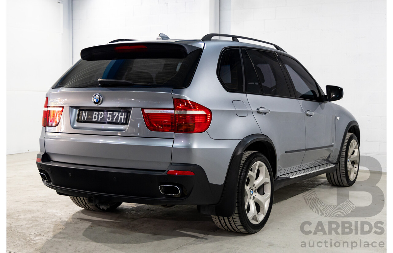 11/2007 Bmw X5 4.8i E70 xDrive (4x4) 4d Wagon Space Grey Metallic V8 4.8L